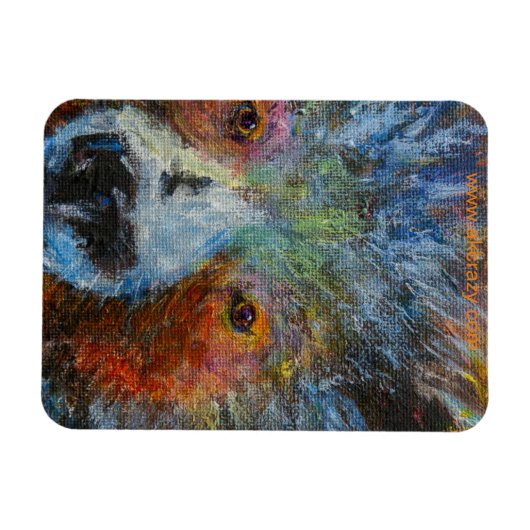 Flexible Bébé Bruin Magnet (Horizontal)