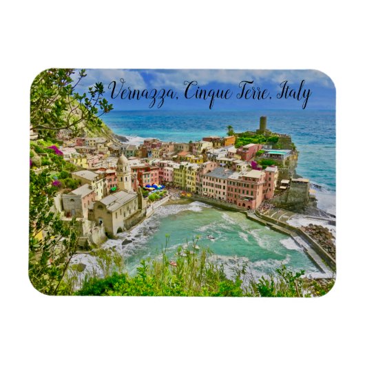 Flexible Belle Vernazza, Italie Magnet (Horizontal)