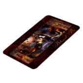 Flexible Béni Sois Magickal Sorcière Flexi Magnet (Côté Gauche)