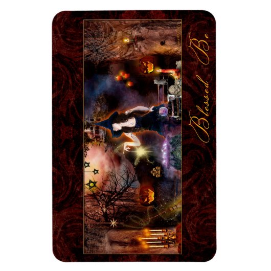 Flexible Béni Sois Magickal Sorcière Flexi Magnet (Vertical)