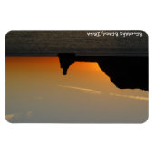Flexible Benirrás Beach Ibiza Sunset Frigo Magnet (Horizontal)