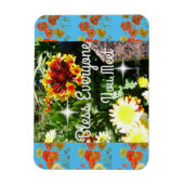 Flexible Bénissez tous ceux que vous rencontrez Magnet de d (Vertical)