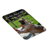 Flexible Berger Allemand Tout à propos de moi Magnet (Côté Droit)