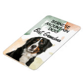 Flexible Bernese Mountain Dog Best Grand-mère Magnet (Côté Gauche)