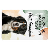 Flexible Bernese Mountain Dog Best Grand-mère Magnet (Horizontal)