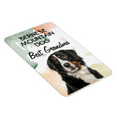 Flexible Bernese Mountain Dog Best Grand-mère Magnet (Côté Droit)