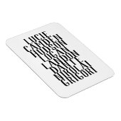 Flexible Best Wishes Character Magnet (Côté Droit)