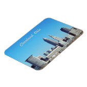 Flexible Big Blue Sky Cleveland OH Magnet (Côté Gauche)