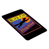 Flexible Black Cat Flexi Magnet (Côté Droit)