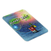 Flexible Bloody Mary Cocktail Drink Recette Magnet (Côté Droit)