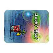 Flexible Bloody Mary Cocktail Drink Recette Magnet (Horizontal)