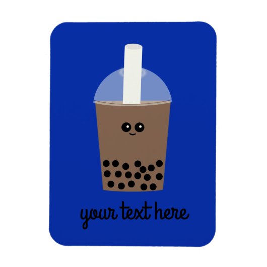 Flexible Boba Drink #1 Magnet (Vertical)