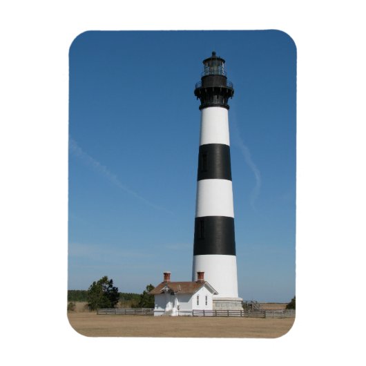 Flexible Bodie Island Lighthouse Outer Banks NC Magnet (Vertical)