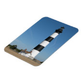Flexible Bodie Island Lighthouse Outer Banks NC Magnet (Côté Gauche)