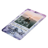 Flexible Boho Dreamcatcher Stay Wild Photo Magnet (Côté Gauche)