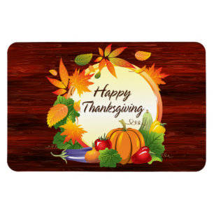 Flexible Bon thanksgiving 5A Premium Magnet