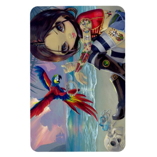 Flexible "Bootstrap Betsy" Flex Magnet (Vertical)