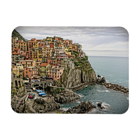Flexible Bordure de l'Italie - Manarola - Magnet (Horizontal)