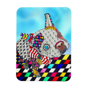 Flexible Boston Terrier Magnet 3"x4"
