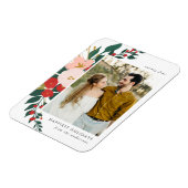 Flexible Botanique d'hiver | Magnet photo de vacances (Côté Gauche)