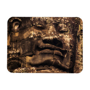 Flexible Bouddha Totem Angkor Wat Magnet – Rectangle arrond
