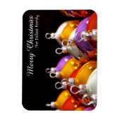 Flexible Boules de Noël Magnet de Noël personnalisé (Vertical)