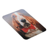 Flexible Bouteille Magnet Premium Hound Dans Cravate Bow Ro (Côté Droit)