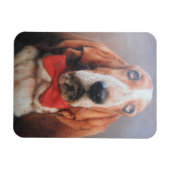 Flexible Bouteille Magnet Premium Hound Dans Cravate Bow Ro (Horizontal)