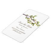 Flexible Branches broyées Enregistrer la date Flexi Magnet (Côté Gauche)