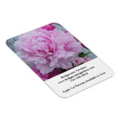 Flexible Bridgewater Gardens Peonies Magnet (Côté Droit)