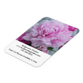 Flexible Bridgewater Gardens Peonies Magnet (Côté Gauche)