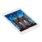 Flexible Brooklyn Bridge, NYC Magnet (Côté Droit)