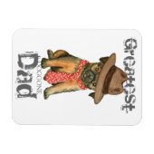 Flexible Brussels Griffon Dad Magnet (Horizontal)