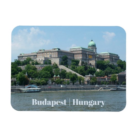Flexible Budapest custom text magnet 1 (Horizontal)