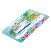 Flexible Cabine de l'île de Croisière - Magnet de marqueur  (Côté Gauche)