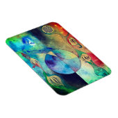 Flexible Cadeau Lotus Flower Magnet (Côté Droit)