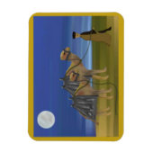 Flexible Camel Caravan Premium Magnet (Vertical)
