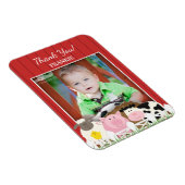 Flexible Camping photo Merci 3 x 4 pouces Premium Magnet (Côté Droit)