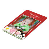 Flexible Camping photo Merci 3 x 4 pouces Premium Magnet (Côté Gauche)