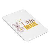 Flexible cancer de l'enfance.Je suis courageux. Magnet phot (Côté Droit)