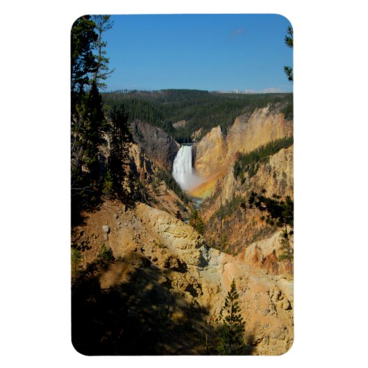 Flexible Canyon Falls Yellowtone Magnet (Vertical)