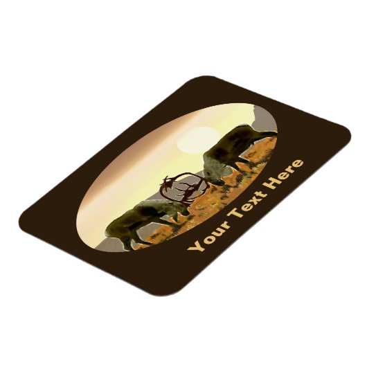 Flexible Caribou Duel Magnet (Côté Gauche)