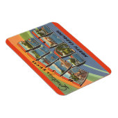 Flexible Caroline du Nord, White Lake Magnet (Côté Droit)