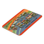 Flexible Caroline du Nord, White Lake Magnet (Côté Gauche)