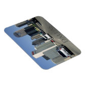 Flexible Centre-ville de Dallas Texas Magnet (Côté Droit)