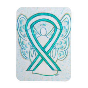 Flexible Cervical Cancer Sensibilisation Ruban Angel Magnet