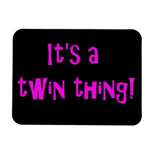 Flexible C'est un jumeau ! MAGNET (Horizontal)