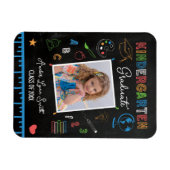 Flexible Chalkboard Kindergarten Graduation Magnet (Horizontal)
