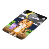 Flexible Chat Boire Boba Tea UFO Eclipse Magnet (Côté Gauche)