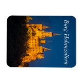 Flexible Châteaux d'Allemagne - Hohenzollern Photo Magnet (Horizontal)